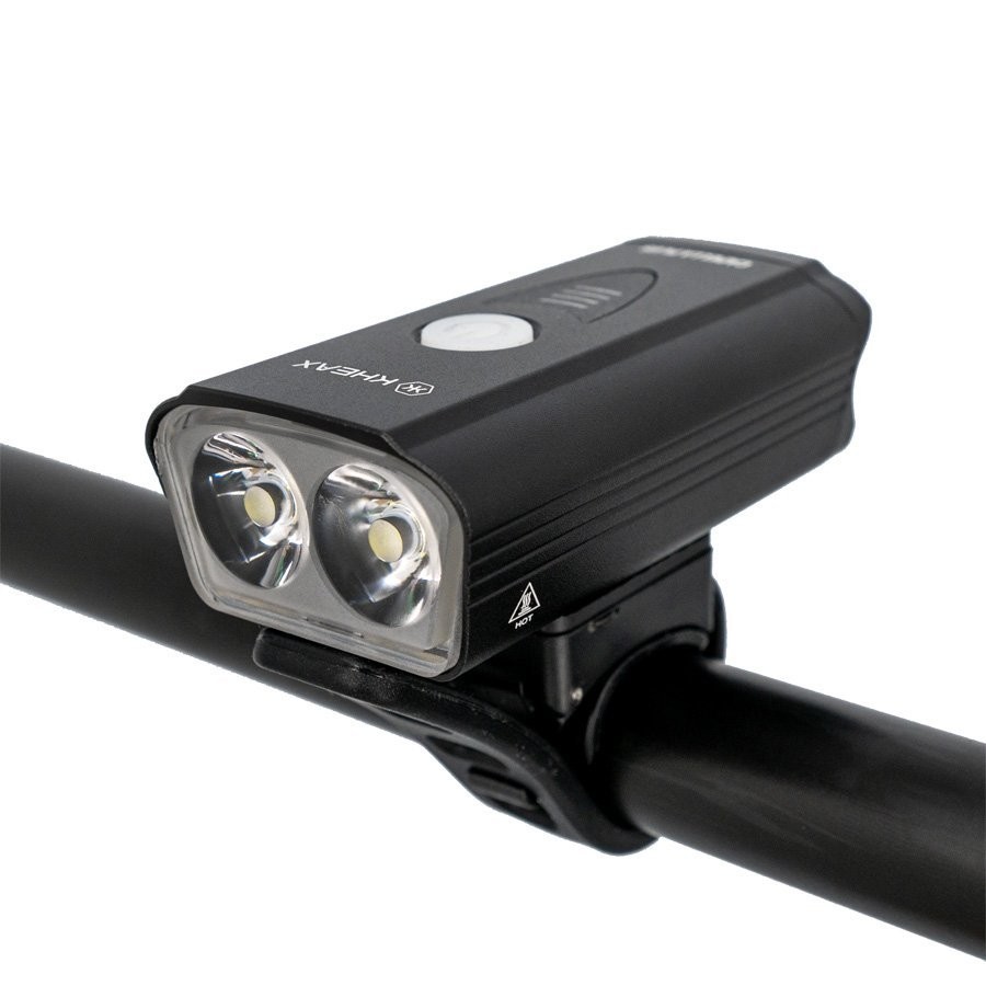 Éclairage roue avant vélo rechargeable USB-C étanche - 3