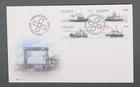 MayfairStamps Denmark FDC 2001 Cargo Ship Combo First Day Cover aax_85511