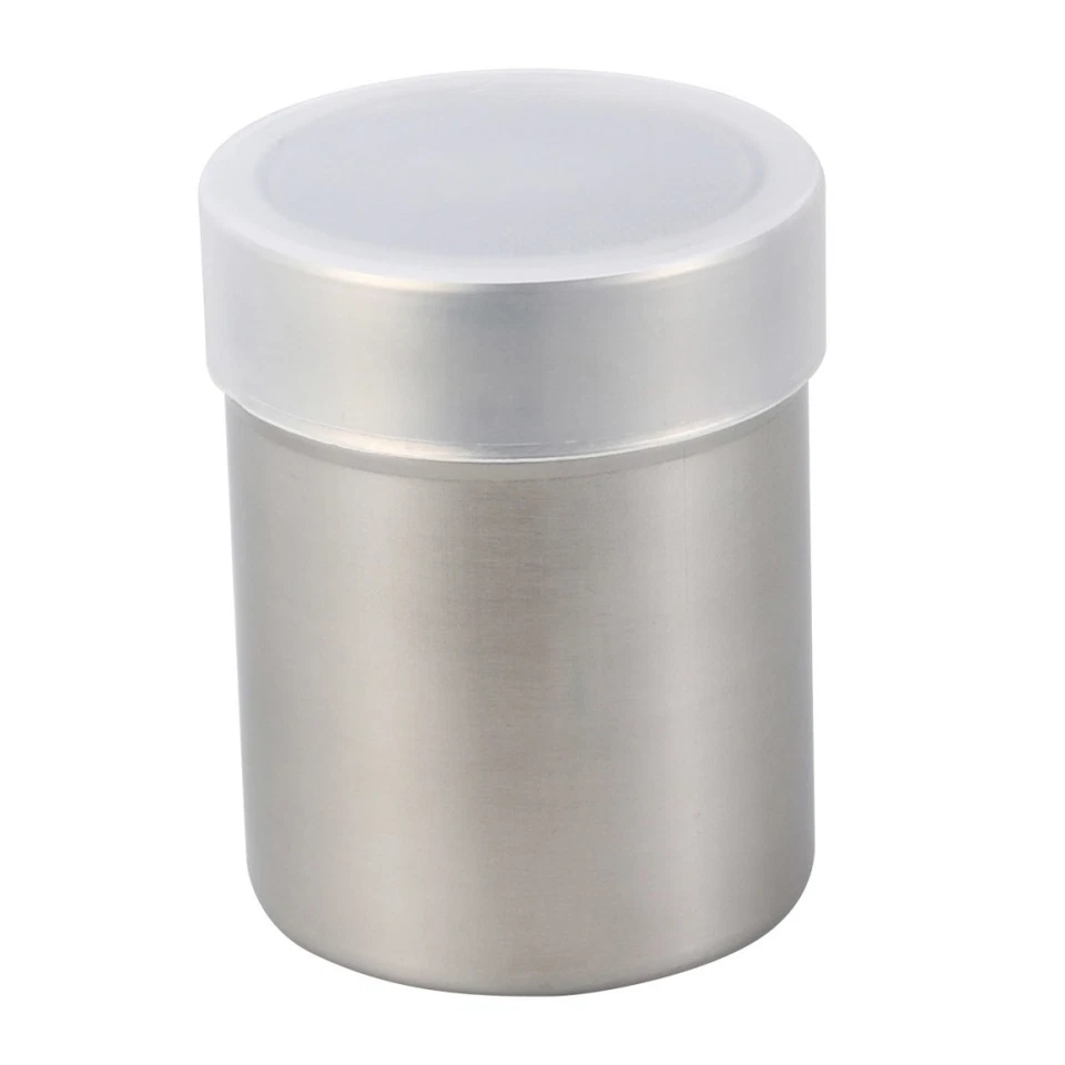  304 Stainless Salt Container Barattoli Spezie Per Cucina Contenitore Condimenti - Immagine 4 di 4