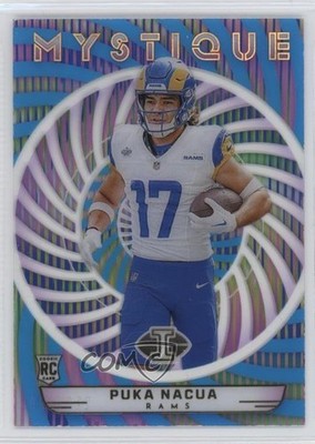 2023 Panini Illusions Mystique Light Blue 218/299 Puka Nacua #27 Rookie RC 11qd