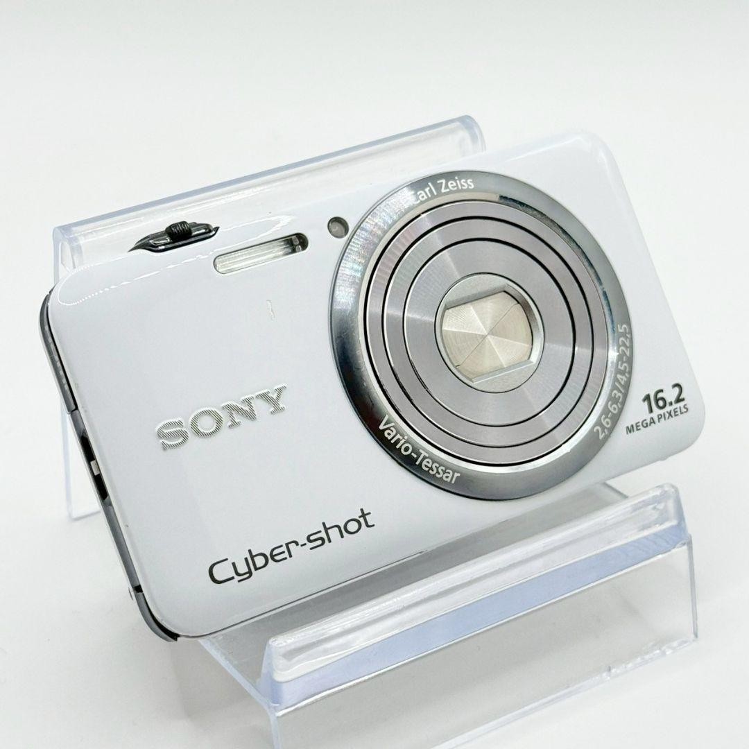 SONY Cyber-shot DSC-WX7 Compact Digital Camera White Tested 16MP