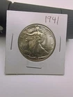 1941 Walking Liberty Silver Half Dollar AU/BU