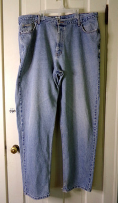 Vintage Calvin Klein Men's Blue Jeans 42/32