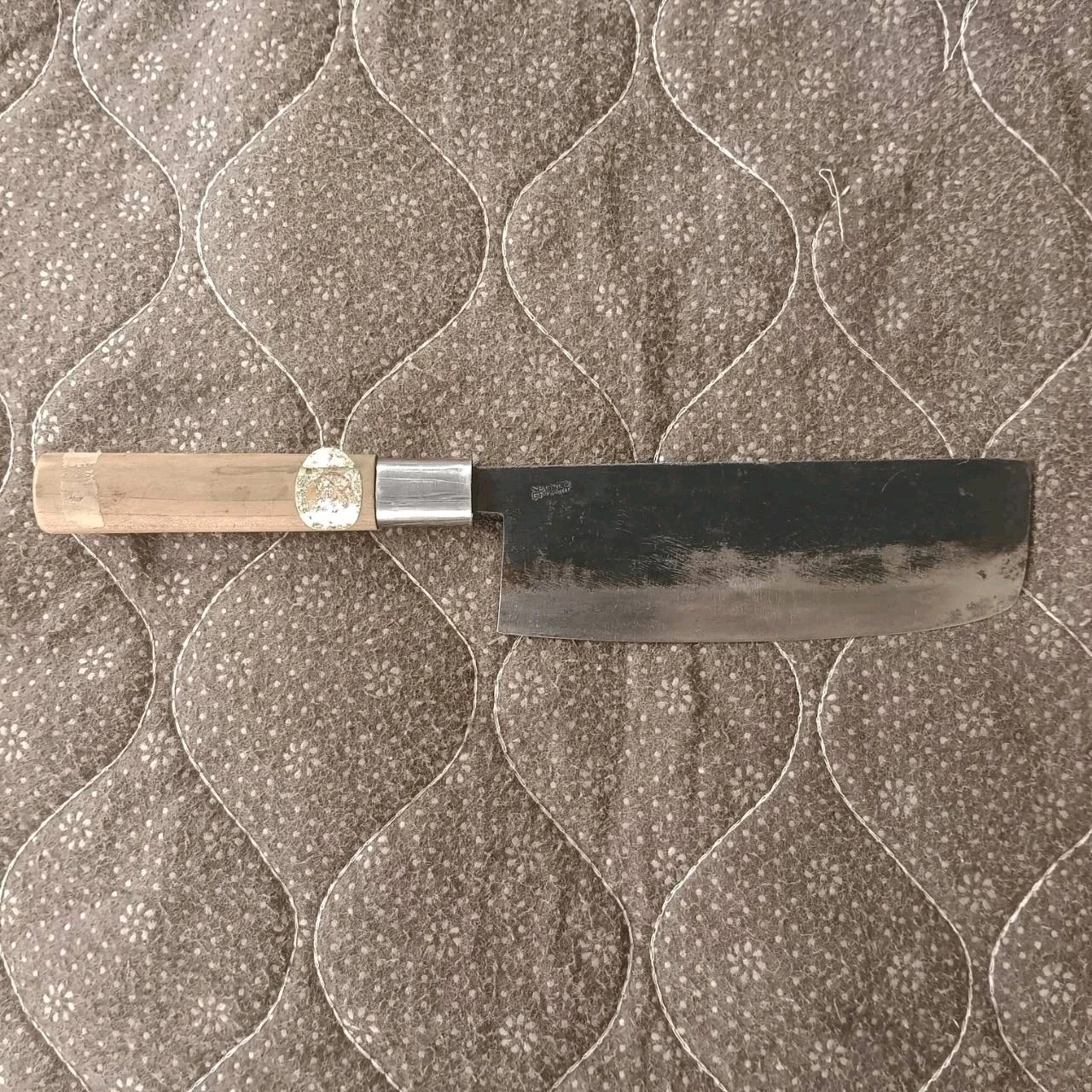 Nakiri Fire Surface High-Carbon Japanes Chef's Knife 315 mm.
Opens in a new window or tab