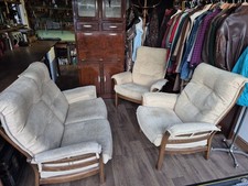 Retro - Sofa Suite - Ercol Saville - Easy Chair Armchairs & Sofa - Mid Century