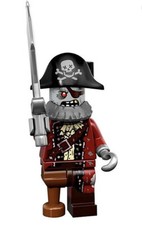 NEW LEGO SERIES 14 ZOMBIE PIRATE MINIFIG SET monster cmf 71010 captain halloween