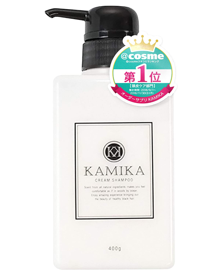 ＜KAMIKA＞CREAM CHAMPOO 2 PCS Brunet Cream shampoo KAMIKA (Kamika) Natural all-in-one