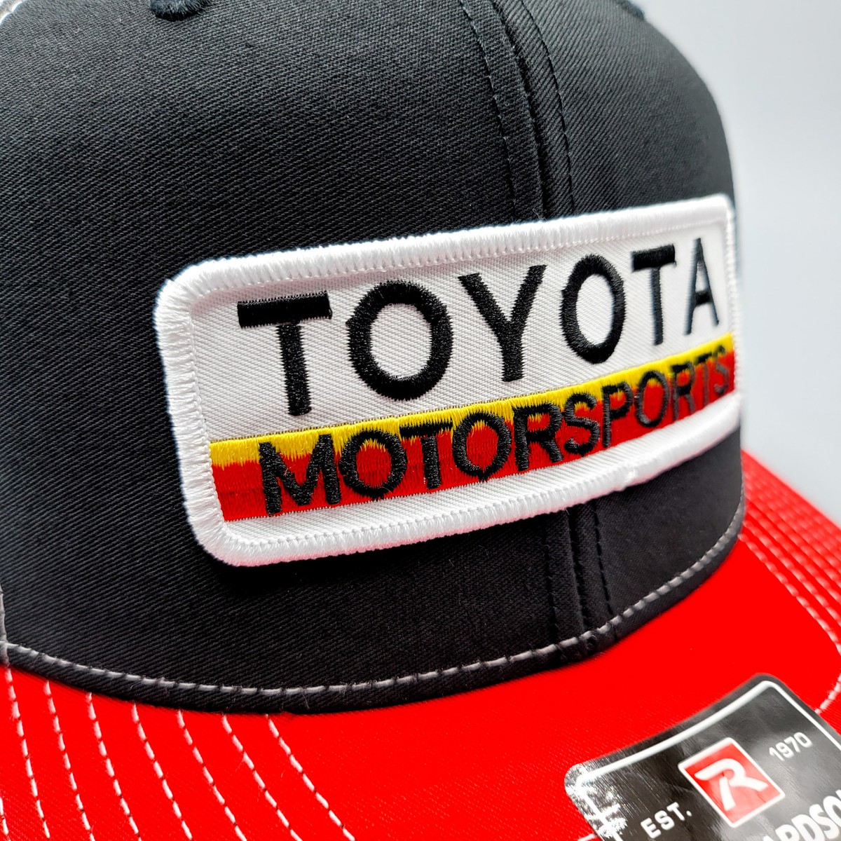 Toyota Motorsports Retro Vintage Style Patch Trucker Richardson 112 Hat Cap Raci Toyota Motorsports Retro Vintage Style Patch | Mercari main image 3