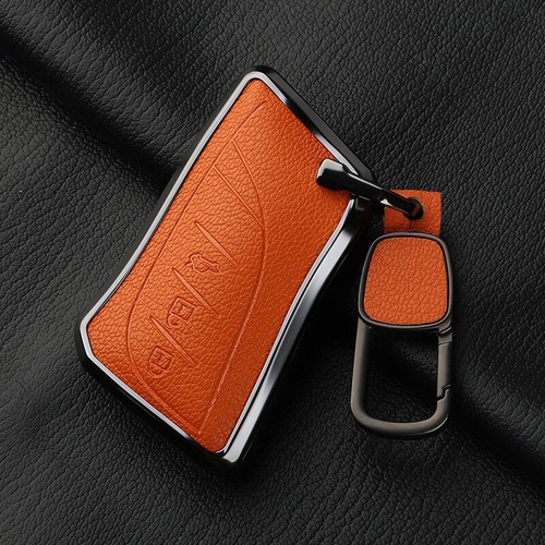 Funda protectora de aleación de aluminio para llave de coche de piel de cabra para Lexus NX ES UX US RC LX GX IS CT - Imagen 30 de 36