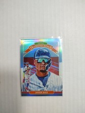 2020 Donruss Optic Diamond Kings Carolina Blue/White Prizm #26 Javier Baez (PWE)