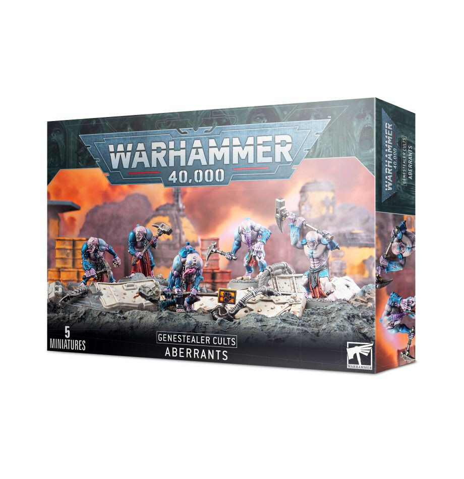 Genestealer Cults Aberrants - Warhammer 40k - Совершенно новый 51-60 7290₽