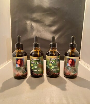 Selina Hair Care product for hair growth made with all natural ingredients 