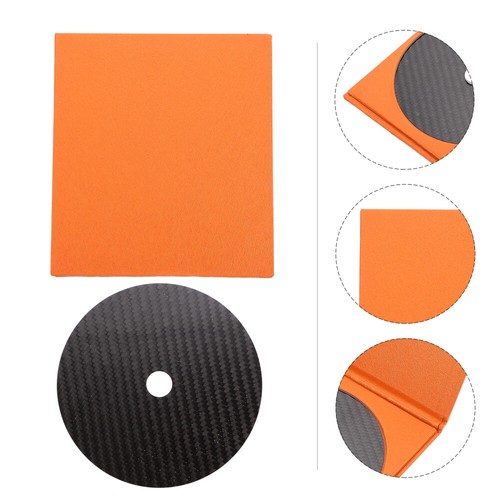 Carbon Fiber CD Pressure Disk Turntable Platter Mat Compact Disc