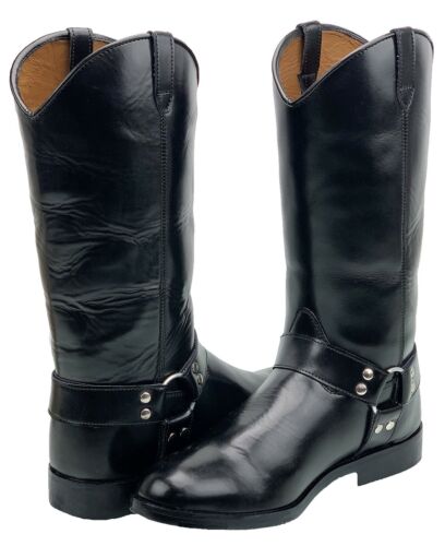 FAMMZ Kongo Geschirr Damen Mittelwade Motorrad Reiten Leder Stiefel - Bild 7 von 18