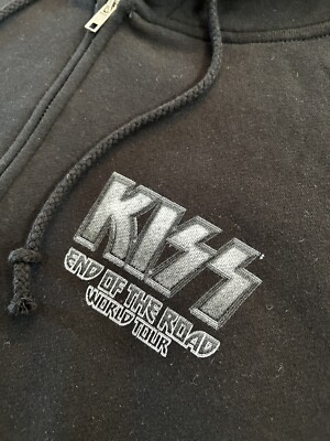 KISS MA-1ジャケット2019end of the road Lsize KISS THE END OF THE ROAD TOUR JACKET