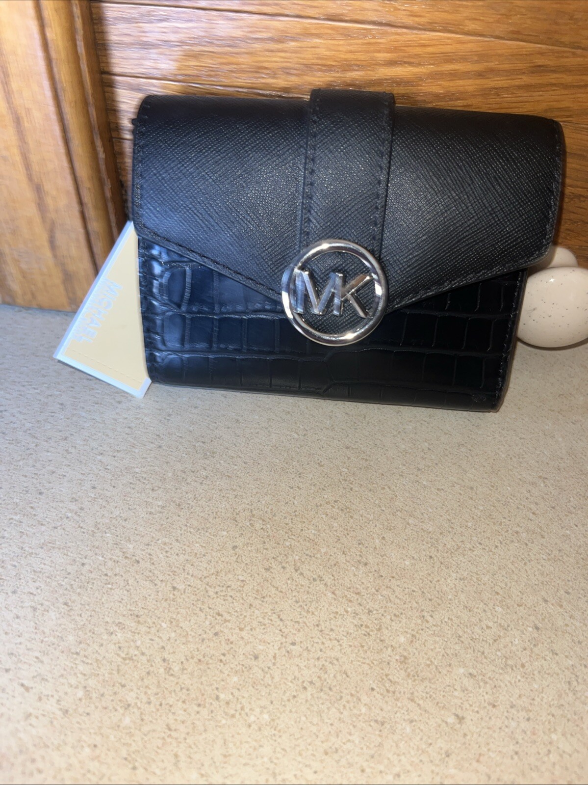 Crossbody Mk Envelope Wallet Michael Kors Carmen Medium Logo - Main Image