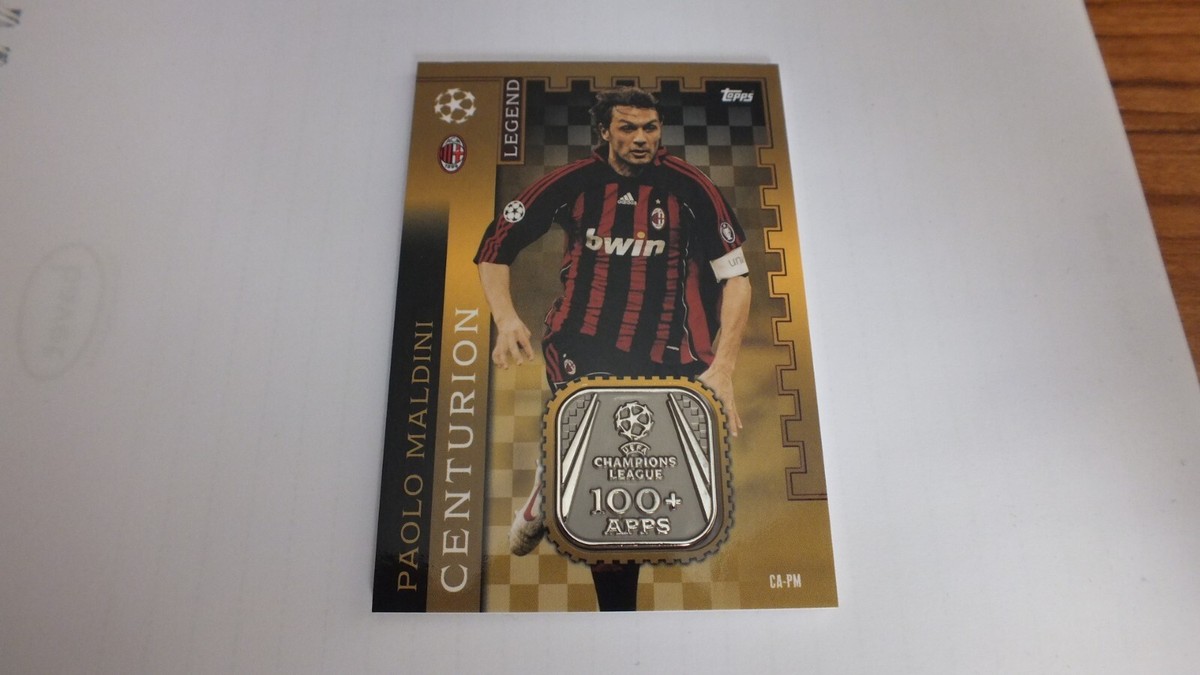 Topps UCL 2023-24 Paolo Maldini AC Milan Centurion Memento Topps UCL 2023-24 Paolo Maldini AC Milan Centurion Memento