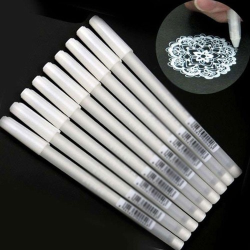 1PCS Highlight Pen White Ink Blender Marker Micro Pigment FAST Art Ink L4J0 - Picture 5 of 9