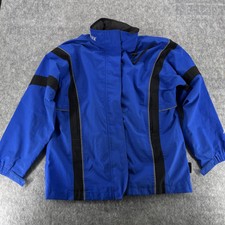 Frank Shorter Womens Blue Sports Gore-tex Jacket Size M