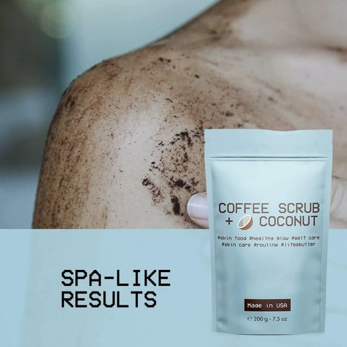 Life's Butter Exfoliating Natural Arabica Coffee Scrub with Coconut - 第 5/6 張圖片