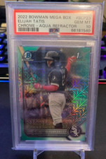 2022 Bowman - BCP23 Elijah Tatis - 1st Bowman Chrome Mega Box Aqua /225 - PSA 10