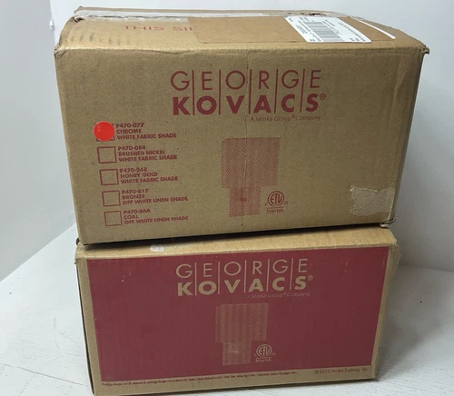 George Kovacs 1-Light Chrome Wall Sconce, P470-077 - Chrome - Lot Of 2 - Picture 5 of 7