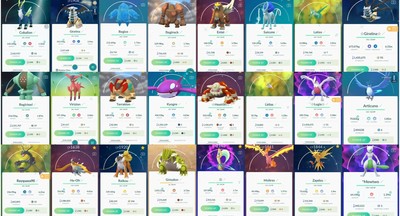 Shiny Legendary Pokemon Go Trade 1 Mil Stardust Unregistered Trade Ebay