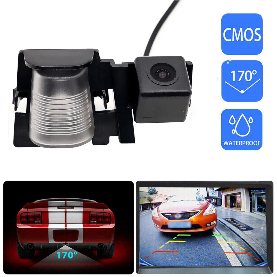 5" Monitor Car Rear View Reversing Backup Camera For Jeep Wrangler JK 2012-2016 - Image 3 of 4
