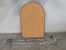 Compact Lightweight Ply Folding Table Leg Rail Campervan Caravan Pear Wood Beech