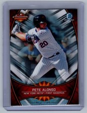 2019 Bowman Chrome #AFL-PA Pete Alonso 2018 Arizona Fall League Fall-Stars