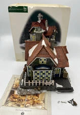 Dept 56 Dickens Village Series The Leather Bottle Hand Painted Lighted #58511