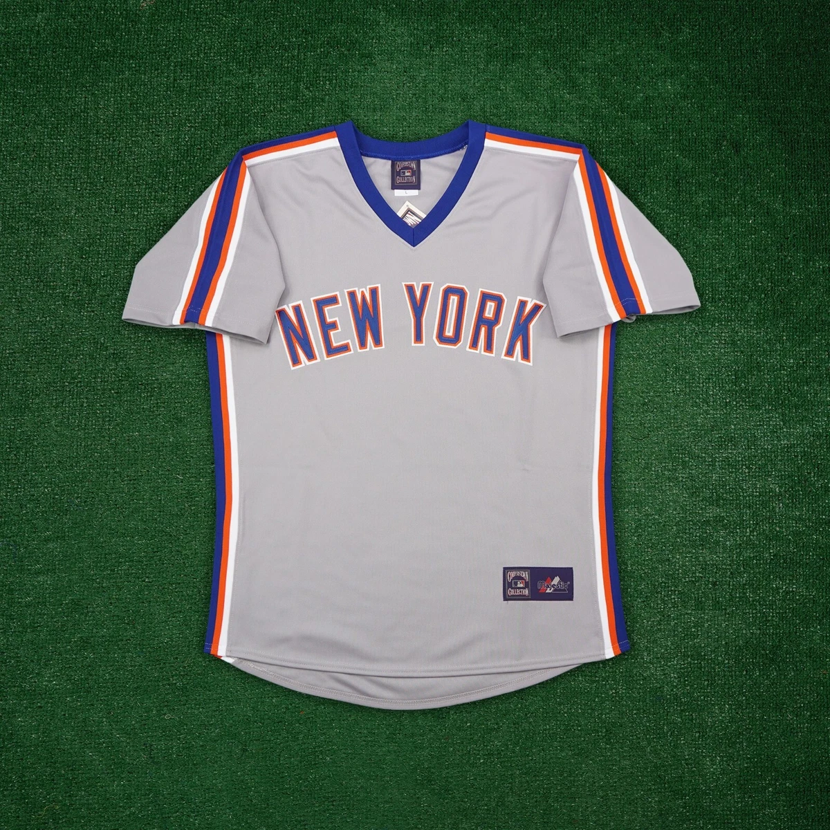 1988 Dwight Gooden Game Worn New York Mets Jersey.  Baseball