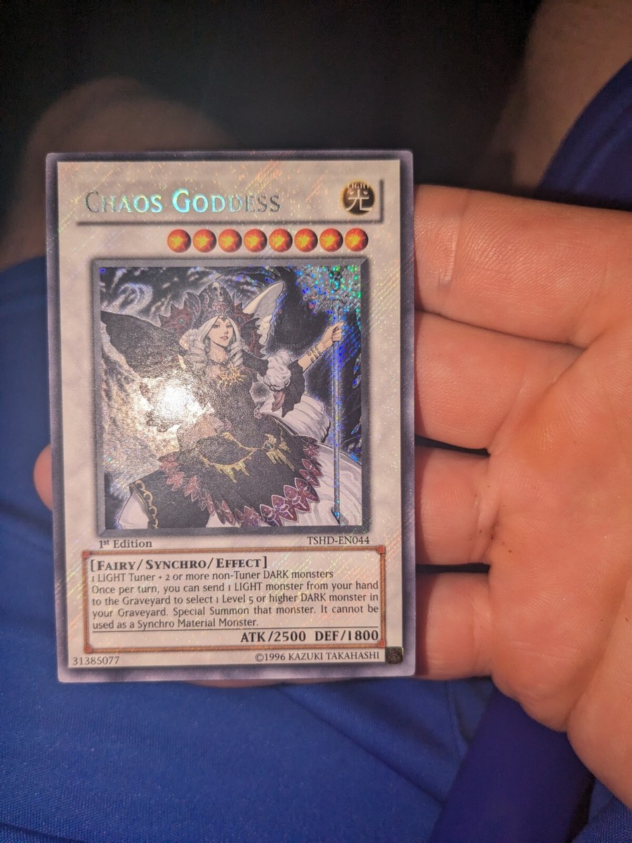 遊戯王OCG デュエルモンスターズ Chaos Goddess 1st YuGiOh! - Chaos Goddess - 1st Edition - TSHD-EN044 - Secret