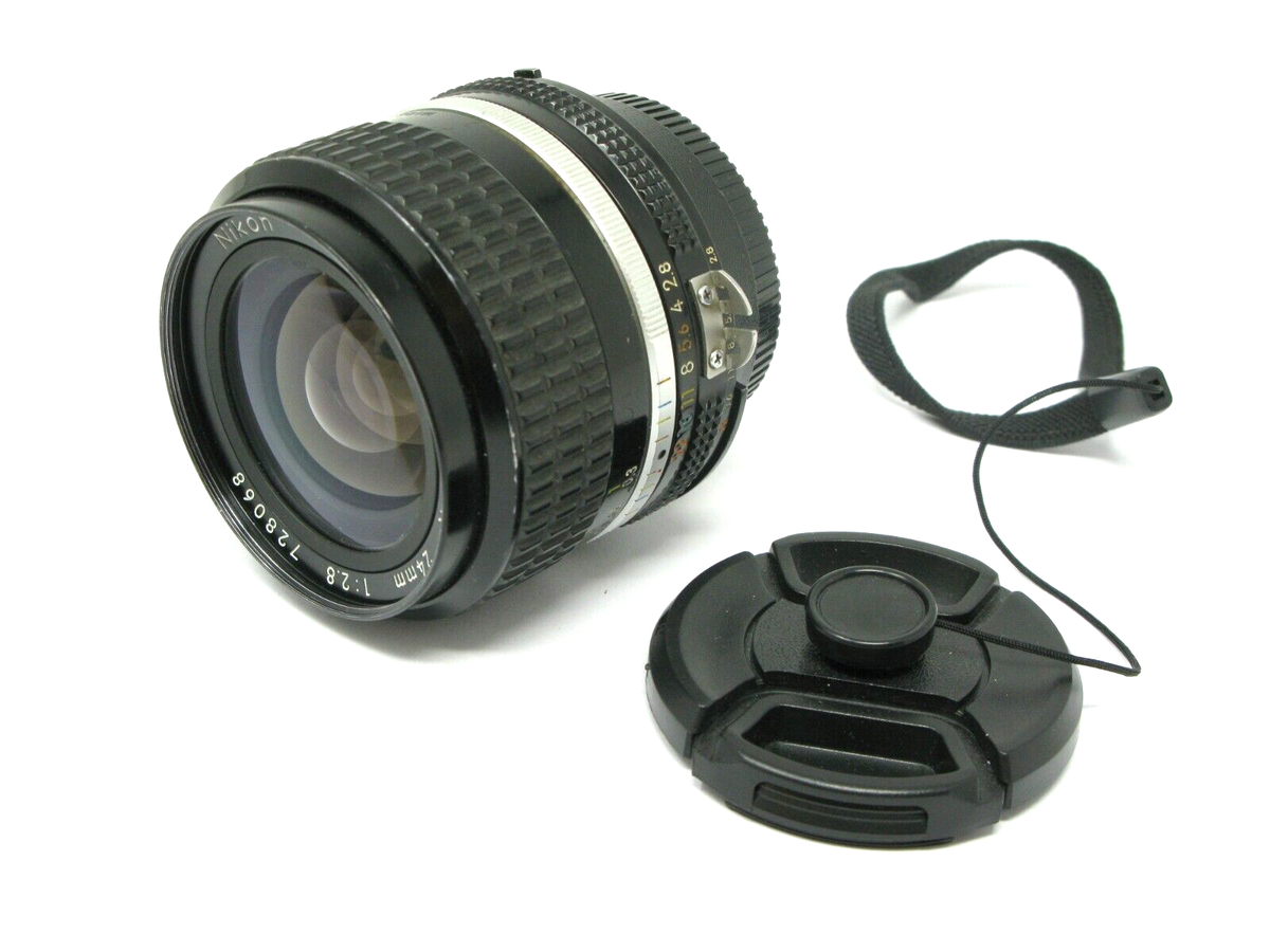 Nikon AI-S Nikkor 24mm f2.8 Film Era Wide Angle Prime Lens | eBay UK