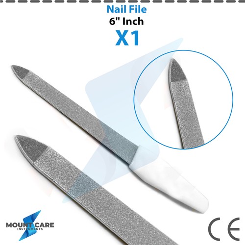 Professional Double Sided Nail File Diamond Dusted Art Fingernail File Manicure - Bild 4 von 7
