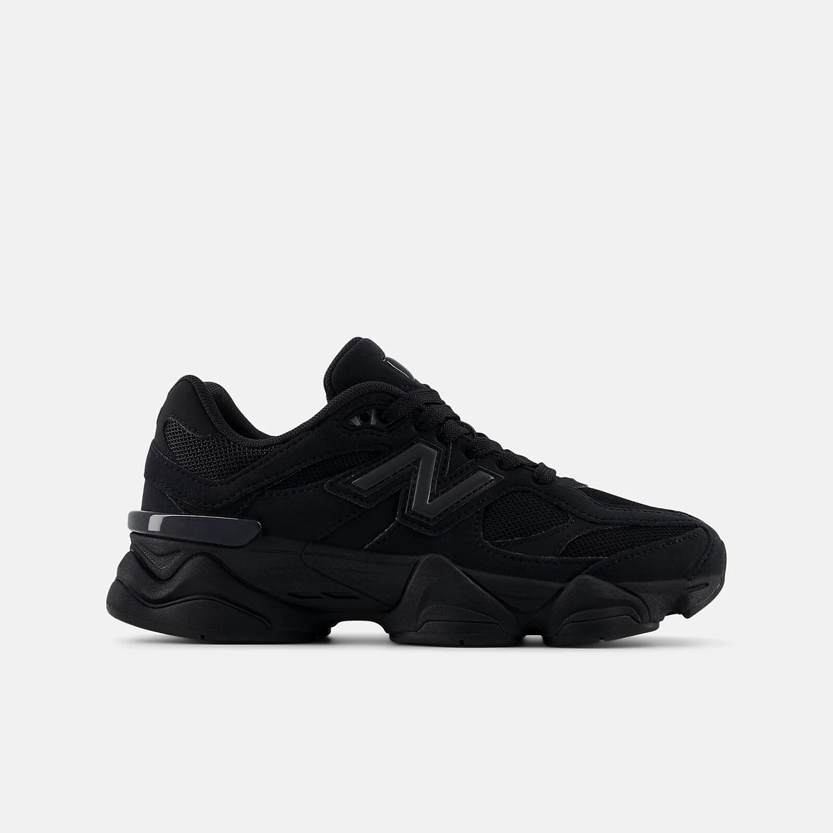 New Balance 9060 TRIPLE BLACK (GS) - GC9060BB GRADE SCHOOL SIZING
