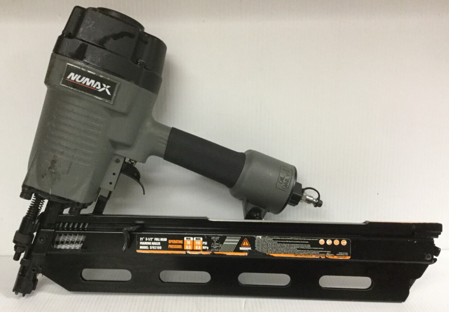 (MA1) Numax 21 Degree 31/2" Full Head Framing Nailer eBay