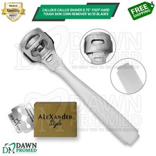 Pedicure Callous Callus Shaver White Foot Hard Tough Skin Corn Remover 10 Blades