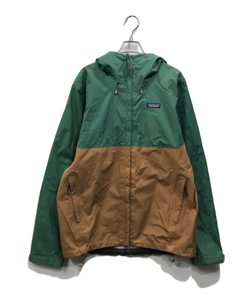 Patagonia Torrent Shell 3L Jacket Size: M Green x brown Men Patagonia Torrent Shell 3L Jacket Size: M Green x brown Men
