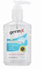 Germ-X Original Moisturizing Hand Sanitizer, 4ea 8oz