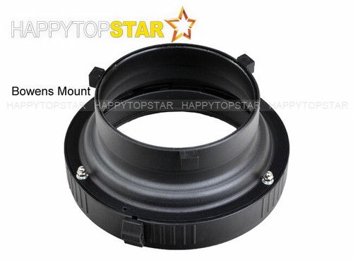 Bowens Mount To Elinchrom Mount Exchanger Ring Adapter for Studio Flash Strobe - Picture 5 of 7