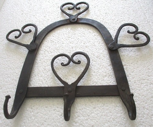 HEARTS KITCHEN UTENSIL RACK HOLDER HANGER - Picture 6 of 11