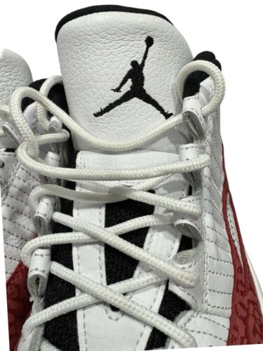 Nike Air Jordan 11 Retro IE Low Mens 9 White Gym Red Black Leather (919712-101) - Picture 8 of 18