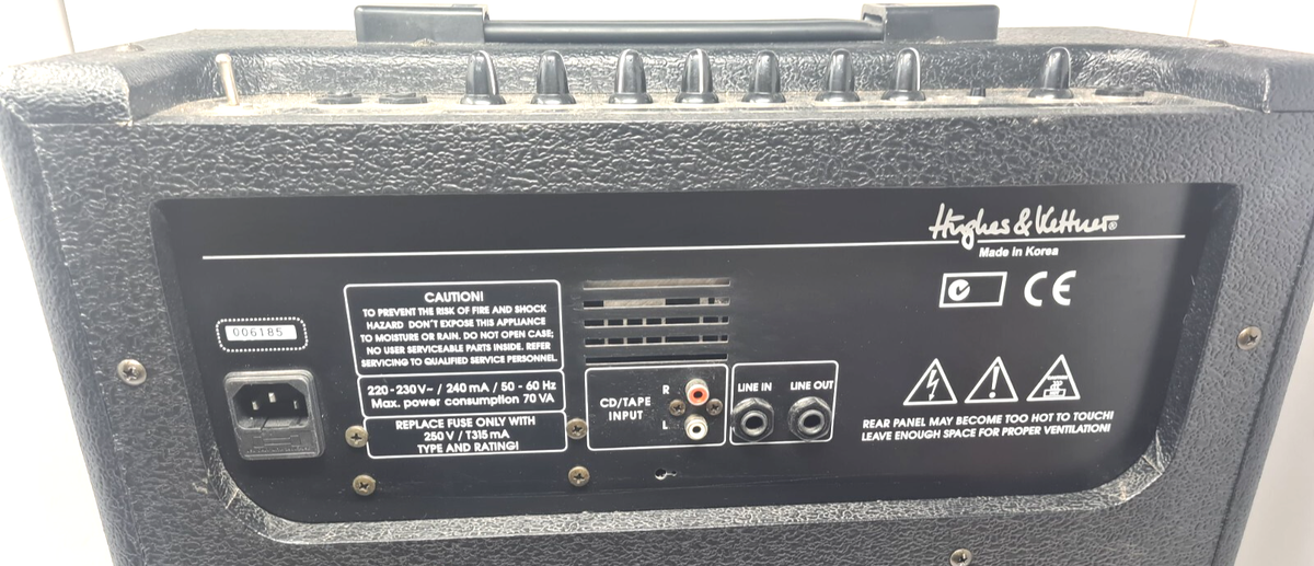 豊富な，本物保証 【D】Hughes&Kettner 15-DFX ギターアンプ 3120833