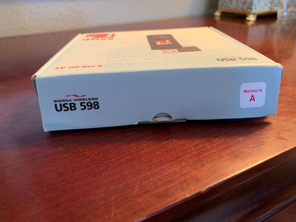 Sierra Wireless USB 598 Broadband USB Modem Network A Vintage iPass - Image 2 of 4