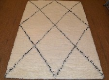 Handgewebter Flokati Hochflor Hirtenteppich 100% nz Schafwolle - 300x200cm