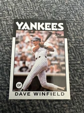 2011 Topps 60 Years of Topps Dave Winfield 60YOT-35 (1986 #70)