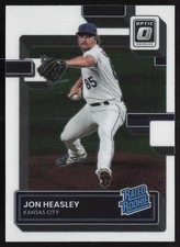 2022 Donruss Optic Jon Heasley #65 Rookie RC Kansas City Royals