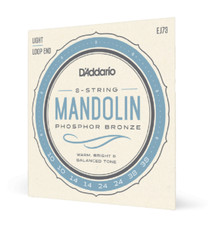 D'Addario EJ73 Mandolin Strings Phosphor Bronze Light 10-38