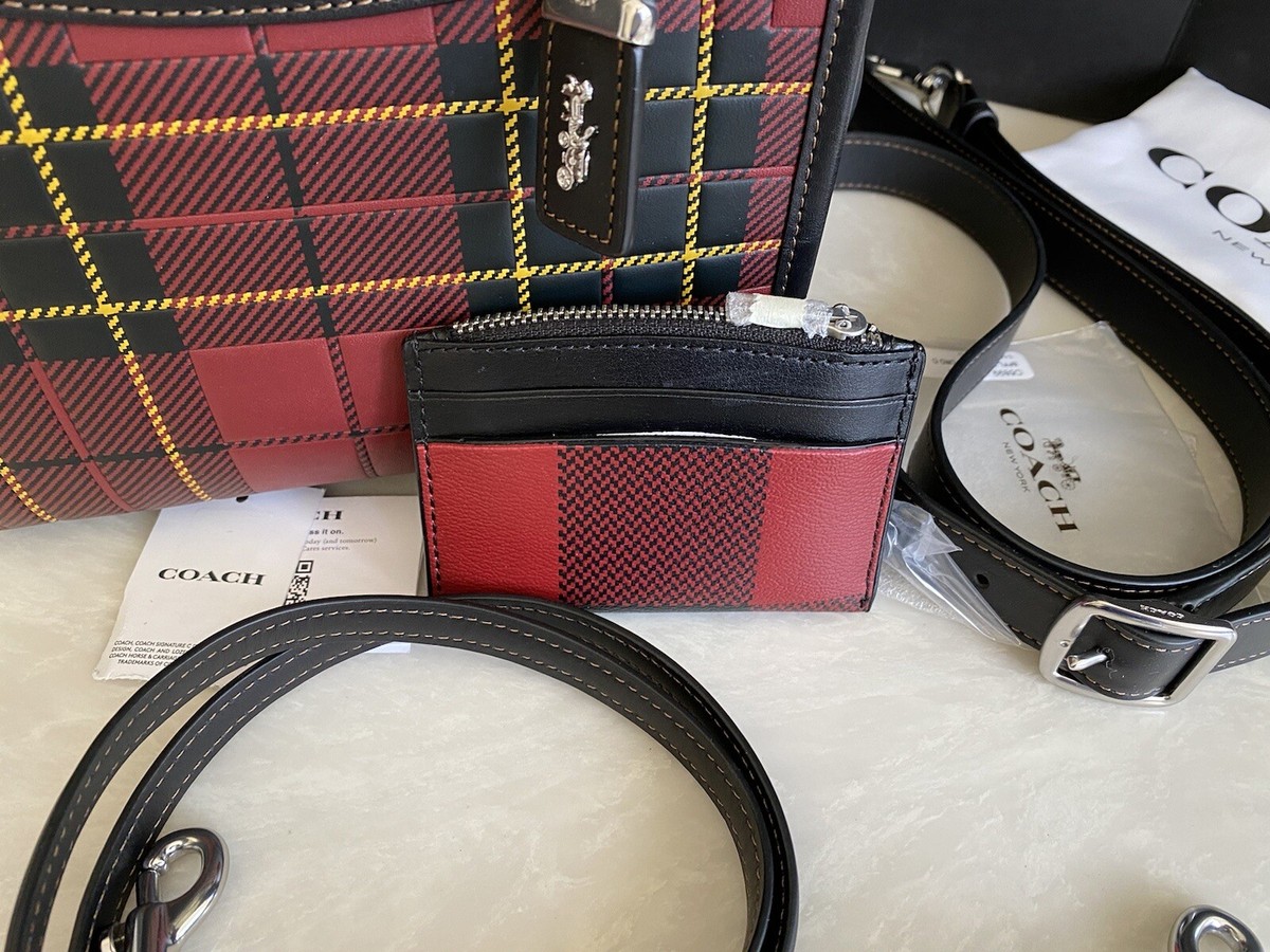 COACH チェス Coach 57545 Lexy Shoulder Bag Pebble Leather IM/ Midnight